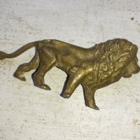 Лъв фигура статуетка бронз, снимка 5 - Антикварни и старинни предмети - 40113151