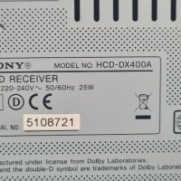уредба sony HCD-DX 400A DVD reciever като нова , снимка 11 - Аудиосистеми - 41369941