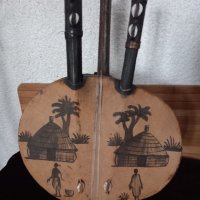Африкански , декоративен, музикален инструмент, снимка 2 - Декорация за дома - 42225581