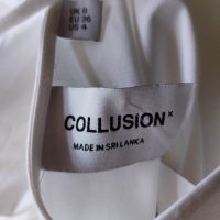 Collusion - бяла рокля, снимка 2 - Рокли - 41670349