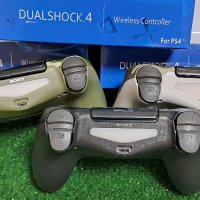 Джойстик за Playstation PS4 Безжичен Wireless Dualshock Черен-Цветен, снимка 8 - Аксесоари - 35012294