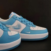 Nike Air Force 1 Nail Art Нови Оригинални Обувки Маратонки Размер 39 Кецове Номер 24.5см Дамски Сини, снимка 9 - Маратонки - 38843928