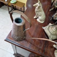 Антикварен английски меден чайник , снимка 6 - Антикварни и старинни предмети - 39485674