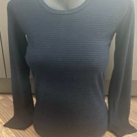 синя блузка, снимка 10 - Блузи с дълъг ръкав и пуловери - 23917136