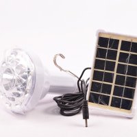 Крушка със соларен панел LED 3W/6V - EP-022, снимка 6 - Соларни лампи - 41556577