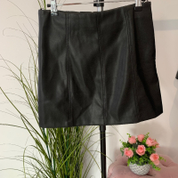 Кожена пола в размер S на Zara, снимка 8 - Поли - 44514662