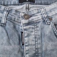 Мъжки дънки Dsquared Cool Guy Slim - 32, снимка 4 - Дънки - 41103620