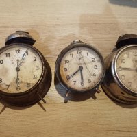 Лот стари настолни часовници , снимка 1 - Антикварни и старинни предмети - 44405550