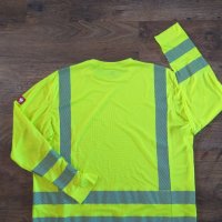 engelbert strauss warnschutz funktions longsleeve - мъжка работна блуза КАТО НОВА 3ХЛ, снимка 10 - Блузи - 40061335