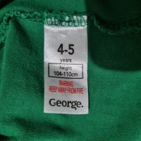 Зелен потник George 104/110см-3лв., снимка 2 - Детски тениски и потници - 41926987