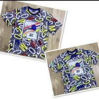 Детска памучена тениски за момче CEGISA, снимка 3 - Детски тениски и потници - 41705851