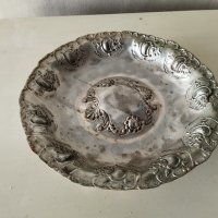посребрена метална купа арт деко, снимка 1 - Други ценни предмети - 41575199