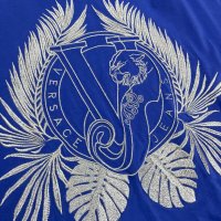 Мъжка тениска Versace Jeans бродерия Л размер, снимка 2 - Тениски - 40227868