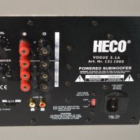 Субуфер Heco Vogue 5.1А, снимка 9 - Тонколони - 40625126