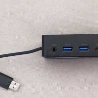 Докинг станция Dell Universal Dock D6000S USB 3.1 / 3.0 +130W +Гаранция, снимка 4 - Лаптоп аксесоари - 39376309