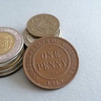 Монета - Австралия - 1 пени | 1919г., снимка 1 - Нумизматика и бонистика - 42735729