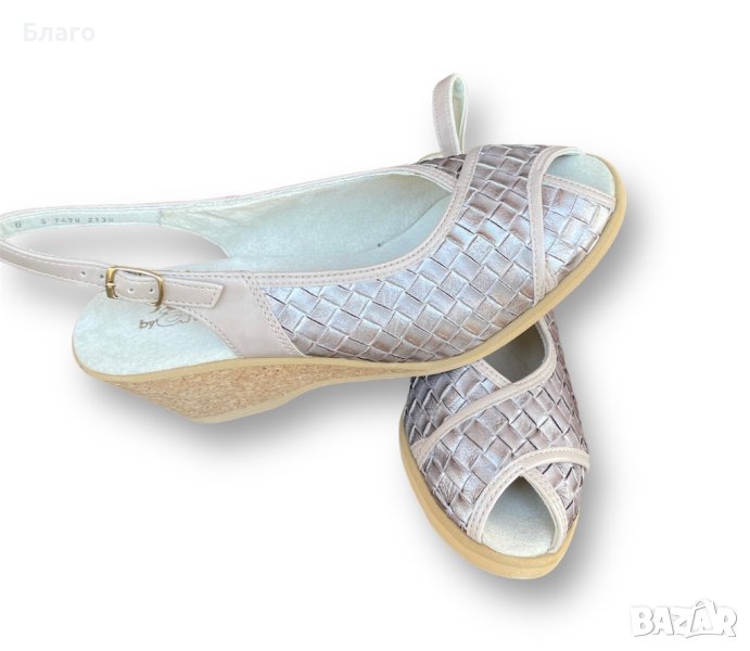 Дамски анатомични сандали естествена кожа на ARA - Разпродажба , снимка 1