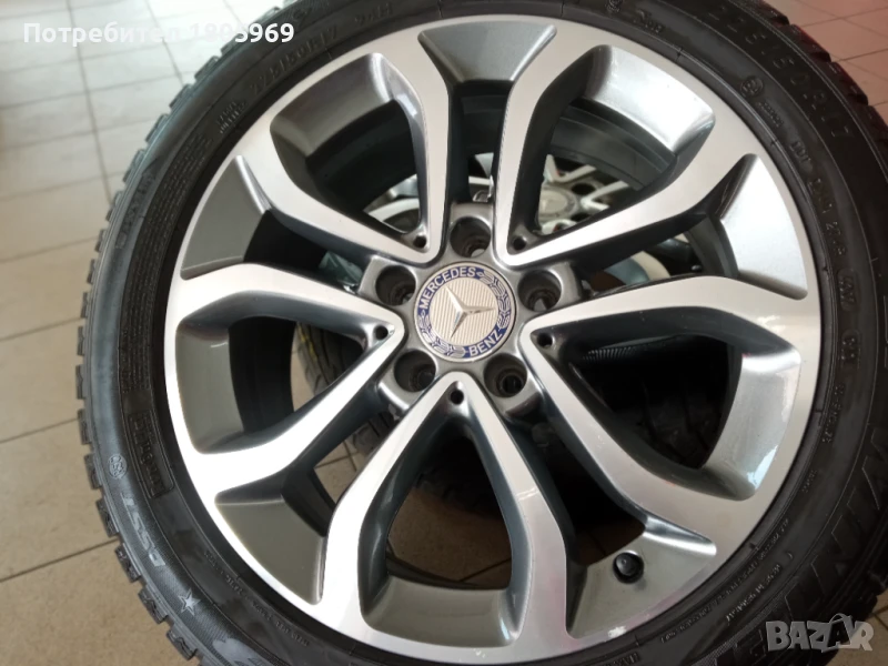 4бр. ал. джанти Mercedes C (оригинални) 5x112 , 7x 17 , ET48,5, снимка 1