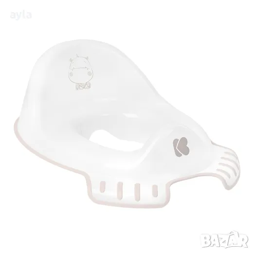 Тоалетна седалка анатомична Hippo Beige, снимка 1