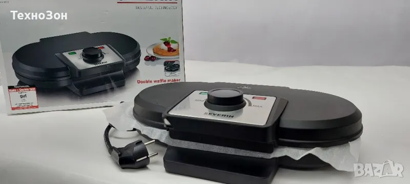 Двоен гофретник на Severin , снимка 1