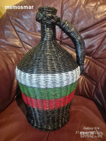 Стъклена дамаджана, снимка 1