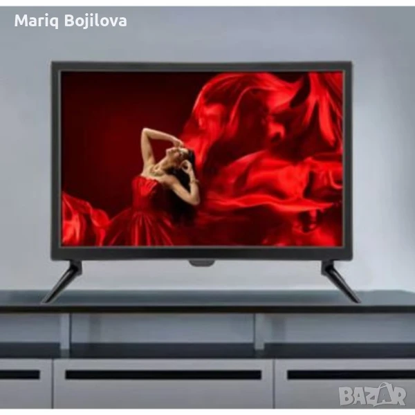 LED телевизор DC/AC 19/22/24 инча – Идеален за дом, кемпер, каравана или къмпинг, снимка 1