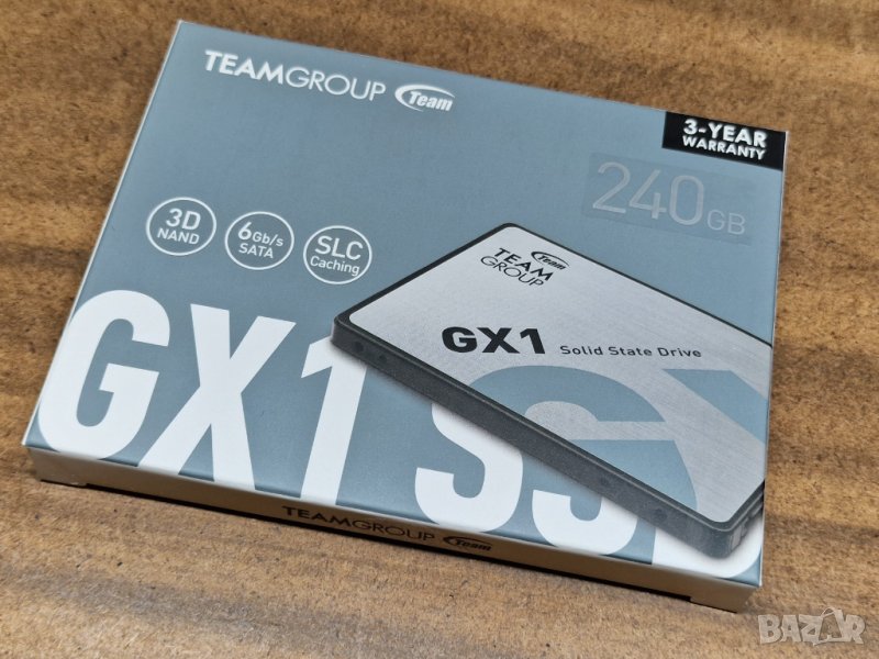 ⚠️Нов бърз SSD диск ССД хард диск 240GB Team Group, снимка 1