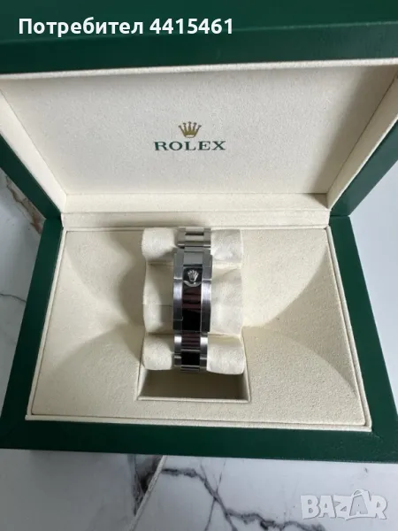 Rolex GMT-Master II 116710LN Silver Oyster Bracelet with Black Bezel, снимка 1