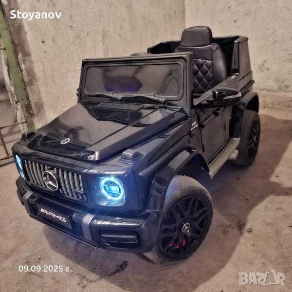 Електрическа кола с дистанционно Mercedes Amg G 63 Black, снимка 1