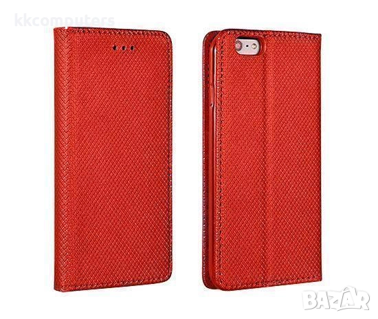Калъф тефтер MAGNET /Червен/ за Samsung A52 4G / A52 5G / A52s (A526) Баркод : 3120007, снимка 1