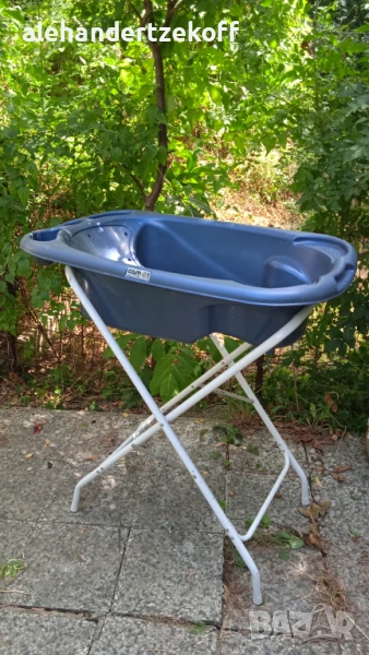 Ергономична вана със стойка италианска САМ/ корито за бебе, снимка 1