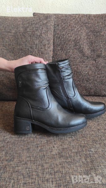 Зимни дамски боти с пух, снимка 1