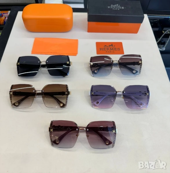 очила с черен обикновен калъф louis vuitton hermes , снимка 1