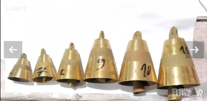 Звънeц от номер 1 до номер 13 💵 ТОП ЦЕНИ 🏆✌️, снимка 1