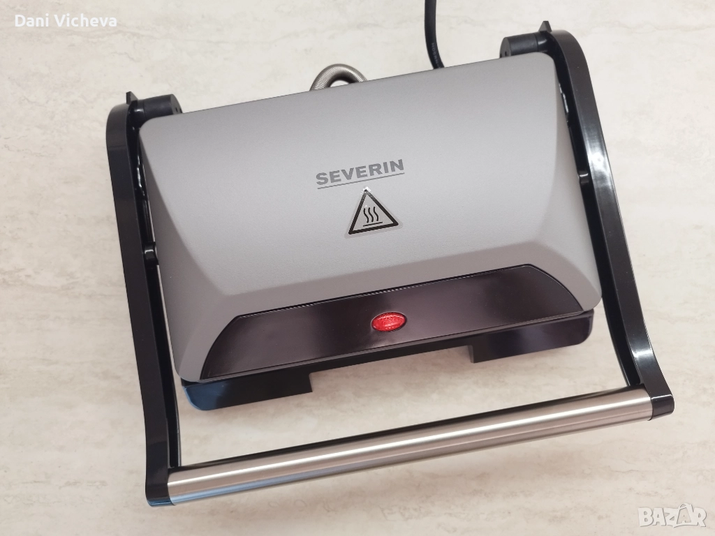 Грил скара Severin Contact Grill (KG 2394) 800W, снимка 1