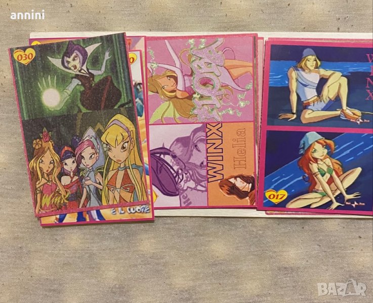 продавам лепенки УЙНКС  ЗА АЛБУМА, снимка 1