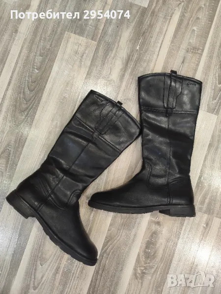 естествена кожа 39номер ботуши geox 65лв, снимка 1