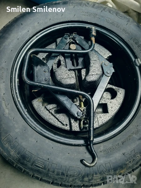 резервна гума+крик , снимка 1