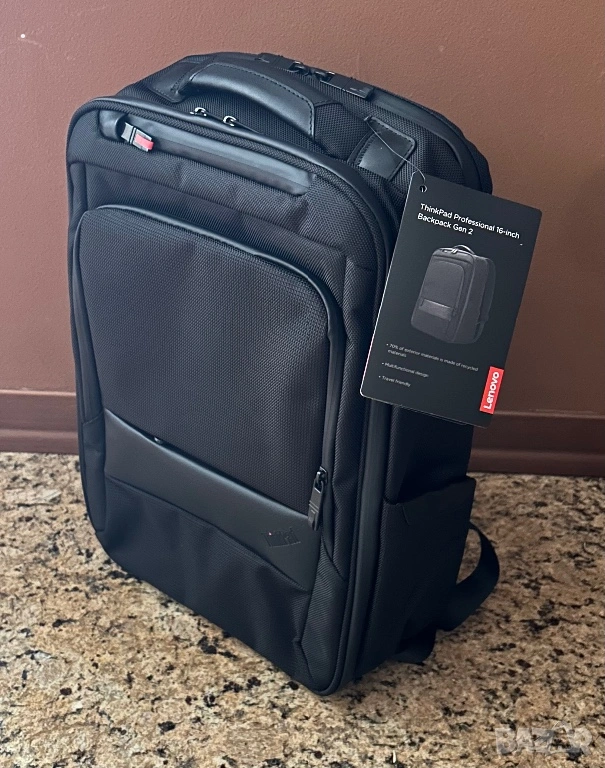 Lenovo ThinkPad Professional 16-inch Backpack Gen 2 - раница за лаптоп, снимка 1