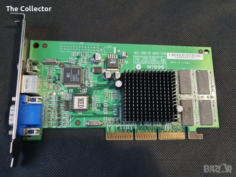 nVIDIA GEforce 2 MX400 AGP, снимка 1