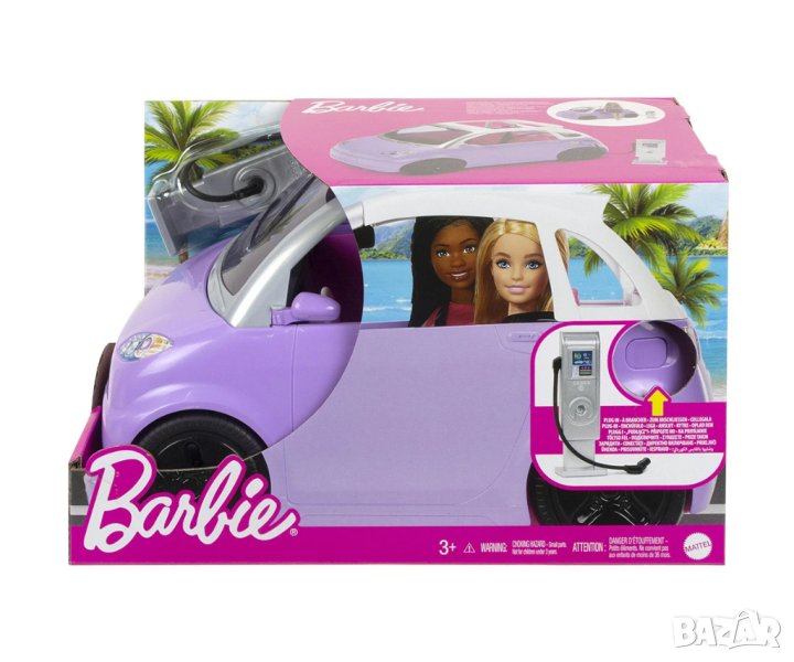 Кукла Barbie - Електромобил, снимка 1