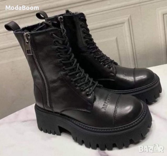 Дамски боти естествена кожа , снимка 1