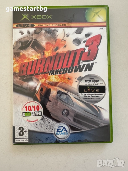   Burnout 3 Takedown за Xbox classic/Xbox original, снимка 1