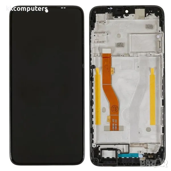 LCD Дисплей и Тъч Скрийн с рамка за TCL 205, снимка 1