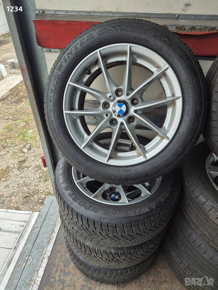 джанти с гуми за бмв 16цола, снимка 1