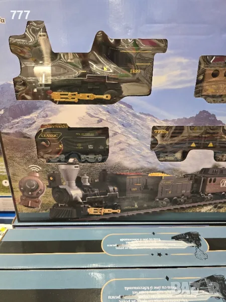 играчка ретро влак, снимка 1