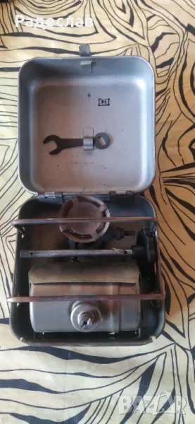 стар руски сгъваем примус, снимка 1