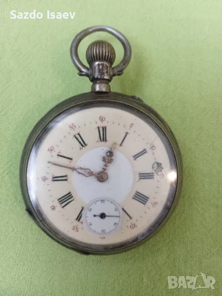 старинен джобен часовник , снимка 1