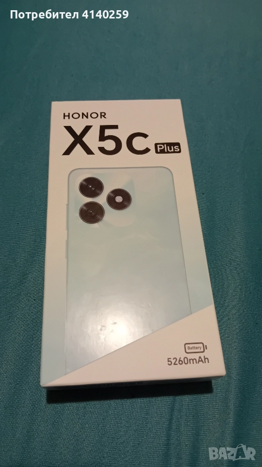 Смартфон Honor X5c Plus (4GB/64GB), снимка 1