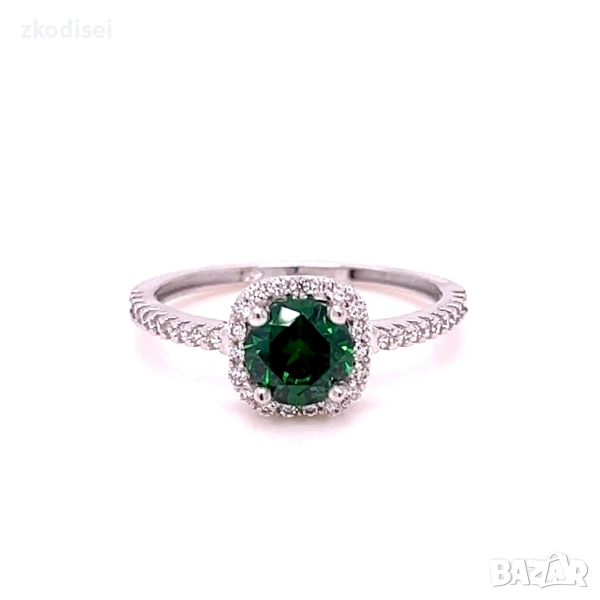 Златен дамски пръстен 1,71гр. размер:53 14кр. проба:585 модел:34424-6, снимка 1